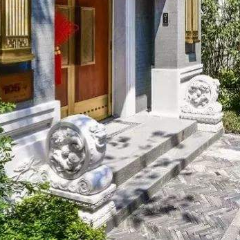 抱鼓石厂家-抱鼓石价值-门口抱鼓石-汉白玉