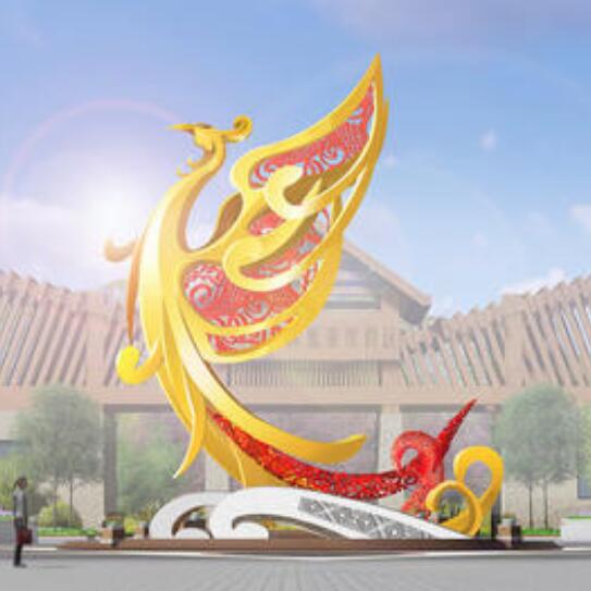 不锈钢凤凰雕塑-凤凰雕塑价值-凤凰雕塑厂家