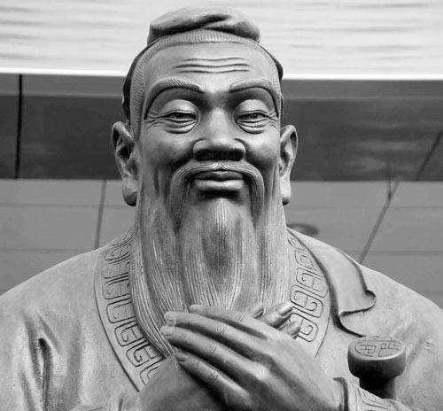 5米孔子雕像-学？鬃拥袼-校园文化孔圣人雕像